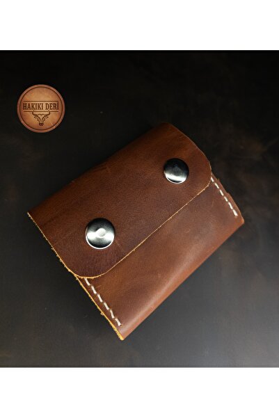 GERMANICIA LEATHER CRAFT Deri Cüzdan, Hakiki Deri, El Yapımı Cüzdan, Akordiyo...