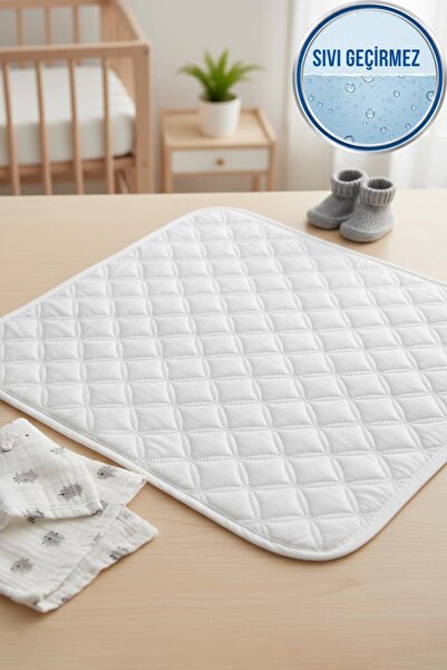 Ladylina Home Sıvı Geçirmez Kapitone Bebek Alt Değiştirme Pedi | Alt Açma Bez...