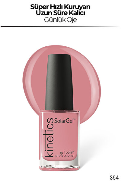 kinetics SolarGel Günlük Oje - Uzun Süre Kalıcı, Yoğun Pigment | #354 SPOTLİG...