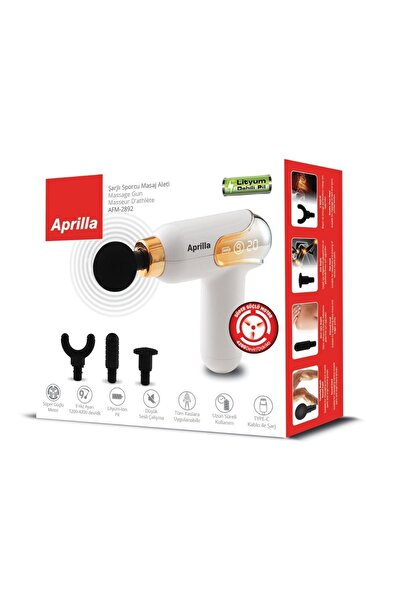Aprilla Afm-2892 Şarjlı Sporcu Masaj Aleti