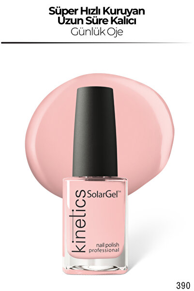 kinetics SolarGel Günlük Oje - Uzun Süre Kalıcı, Yoğun Pigment | #390 SKİN TO...