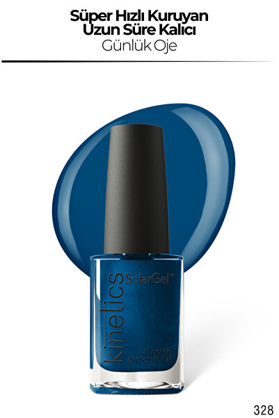 kinetics SolarGel Günlük Oje - Uzun Süre Kalıcı, Yoğun Pigment | #328 STAR SA...
