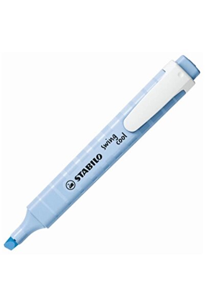 Stabilo قلم تمييز ستابيلو سوينغ كول باستيل أزرق غائم، 10 قطع