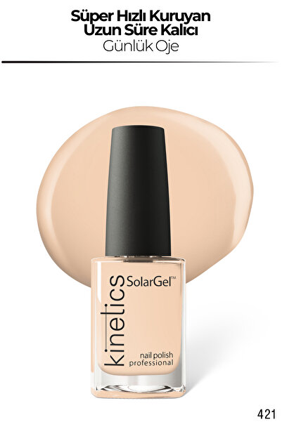 kinetics SolarGel Günlük Oje - Uzun Süre Kalıcı, Yoğun Pigment | #421 LOADİNG...
