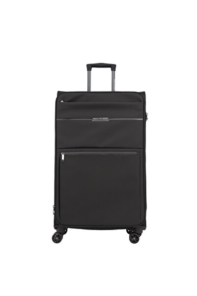 Tom Cruiser عربة أمتعة ناعمة من ليجاسي مقاس 20 بوصة - أسود، مزودة بقفل TSA وع...