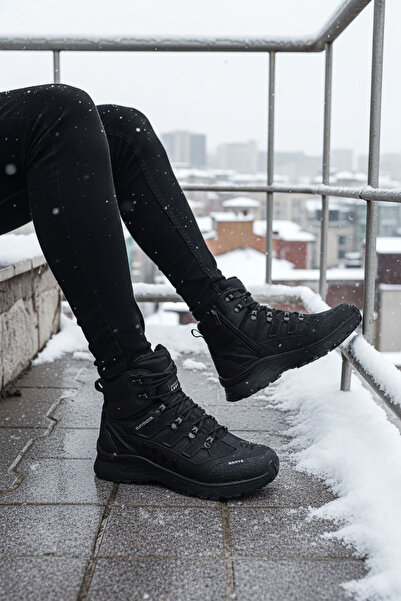 BIG KING Ghete de trekking în aer liber pentru bărbați negre