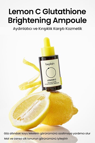 beplain Lemon C Glutathione Aydınlatıcı Ampul 30ml