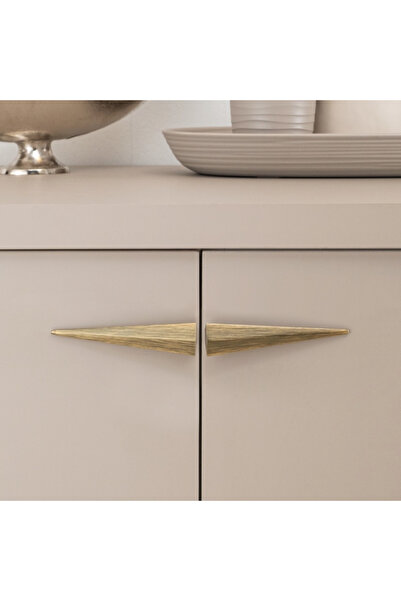 System 4170 Modern Kulp Antik Renk Yarım Tek Adet 32 Mm