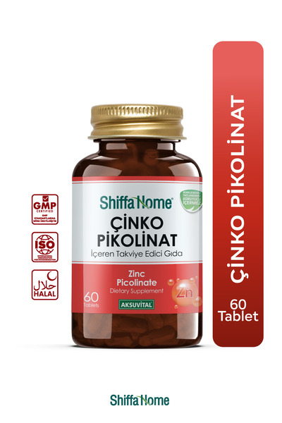 Aksu Vital الزنك بيكولينات 60 قرص