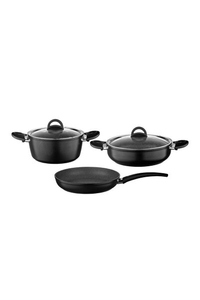 Leggno Neo Granite Cookware Set 5 Pieces