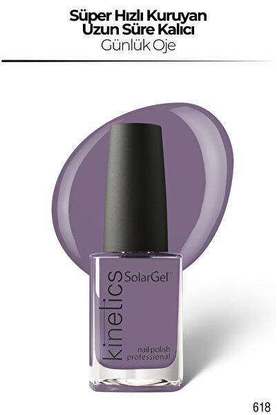 Kinetics Nails Kinetics SolarGel Günlük Oje - Uzun Süre Kalıcı, Yoğun Pigment...