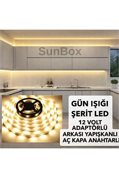 Sunbox Mutfak dolabı tezgah üstü Tam set 5 metre günışığı