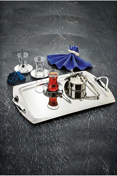 ÖZLİFE Self 40 Piece Tea Set Simple