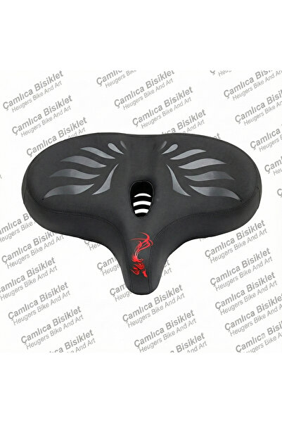 Bike And Art Ultra Rahat Ekstra Geniş E-Bike Sele – Elektrikli Bisiklet Koltu...