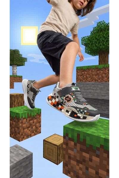 Nstil Casual Boys' Smoked Sports Shoes Sneaker Velcro Comfortable Lightweight...