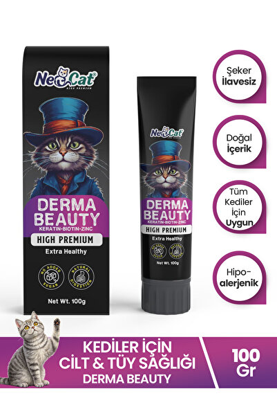 NEOCAT Tüy dökümü önleyici, deri ve tüy sağlığı destekleyici, high premium de...