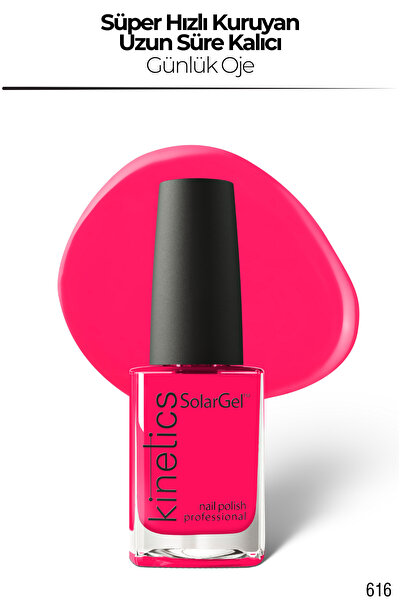 Kinetics Nails Kinetics SolarGel Günlük Oje - Uzun Süre Kalıcı, Yoğun Pigment...