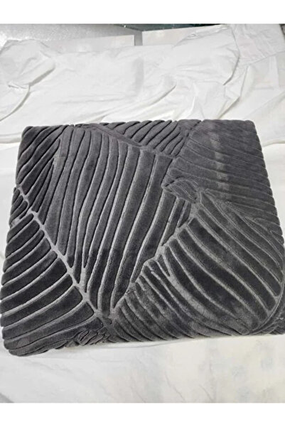 Merinos Elegance Çift Kişilik Battaniye - Antrasit