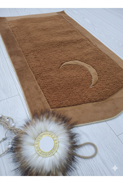 Bripurga Modern Design Soft Plush Prayer Rug – Comfortable, Non-Slip Base, St...