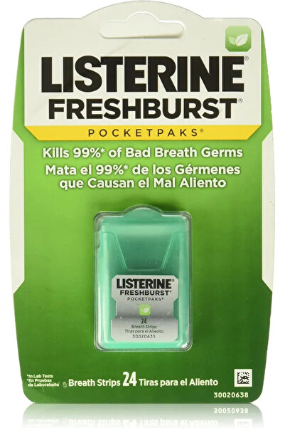 Listerine Freshburst Pocketpaks 24'lü