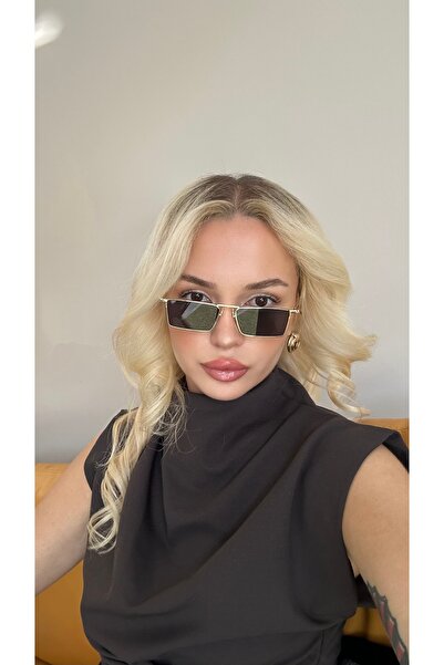 Angel Eyes نظارة شمسية كلاسيكية للنساء باللون الأسود Yw-0010e