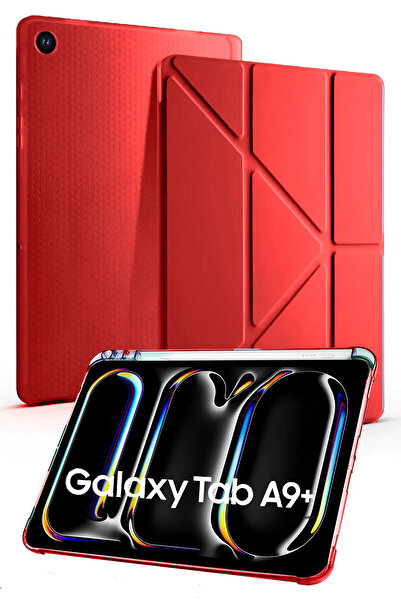 Nezih Case Samsung Galaxy Tab A9 Plus 11 Inc (X210) Kalem Bölümlü Standlı Uyk...