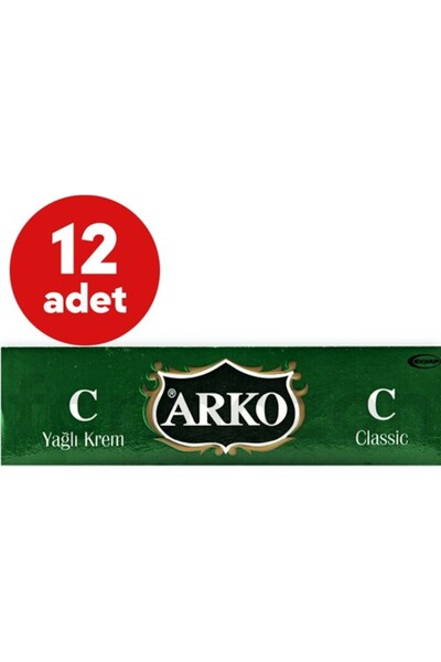 ARKO Yağlı Krem Tüp 20 cc - 12 Adet