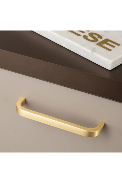 System 192 Mm Mat Altın Rengi Modern Kulp - Ssy8640 0192 Bb