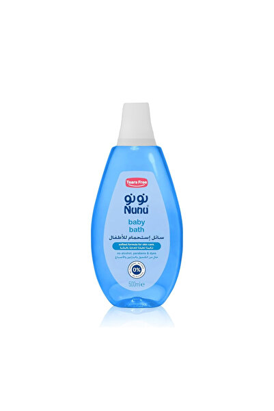 NUNU Nunu Baby Bath Liquid, Gentle Skin Care Formula - 500ml