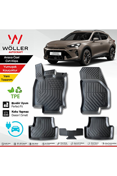 wöller Yeni Cupra Formentor Paspas Plug in Hybrid 2025 Sonrası Uyumlu 3d Havu...