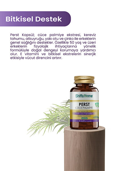 Aksu Vital Shiffa Home Perst Saw Palmetto 60 Kapsül