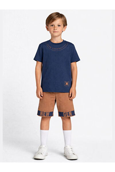 Casabony مجموعة تي شيرت للأولاد من New Gen Brown