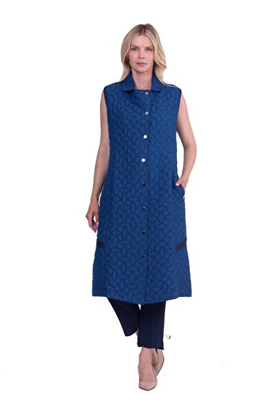 Invee Ватиран жилет - INVEE 7099 Sax