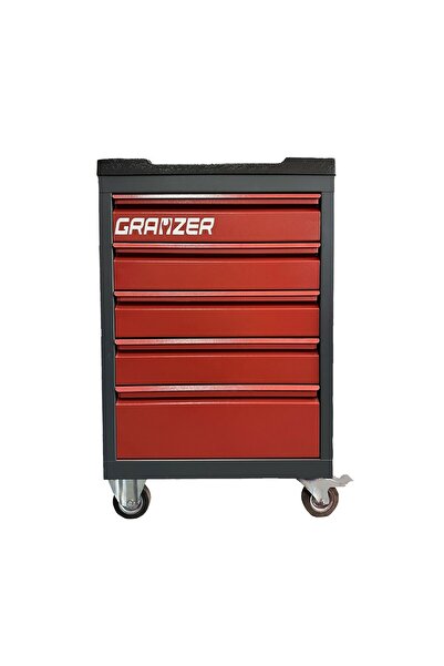 GRAYZER 185 Parça 5 Çekmeceli Dolu Takım Arabası (Takımlar Rico)