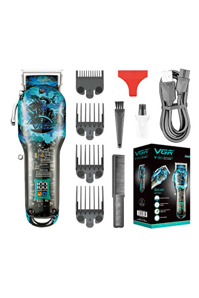 OEM Masina profesionala de tuns parul VGR V 685 Salon Series display led