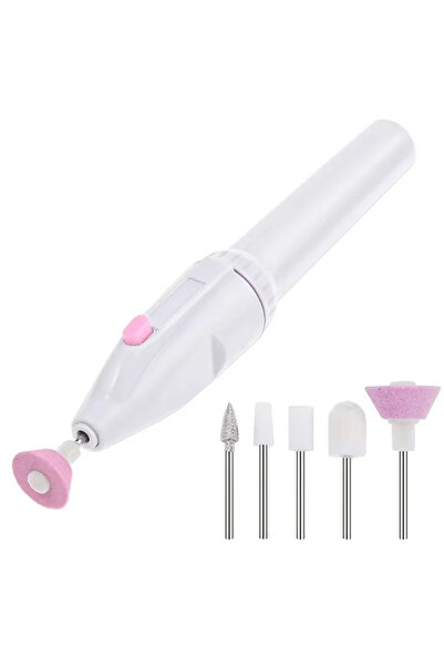 China Freza de unghii portabila cu 5 capete diferite pentru Manichiura si Ped...