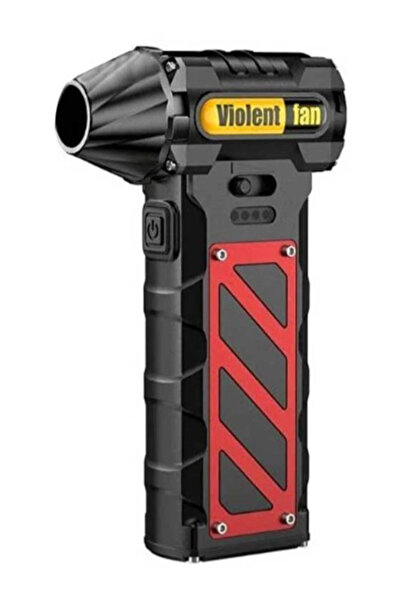 BASHAR Mini Suflanta aer portabila Violent fan indicator baterie turbo fan 13...