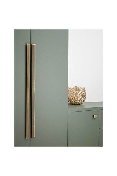 System 9060  Line-Çizgili Kulp Antik Renk Tek Adet 960 mm