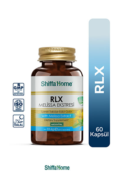 Aksu Vital Shiffa Home Rlx Melisa Ekstraktı 60 Kapsül