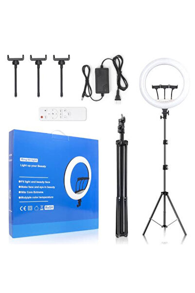 OEM Lampa Circulara LJJ-45 Ring Light Diametru 26cm/10 Inch LED Trepied Exten...
