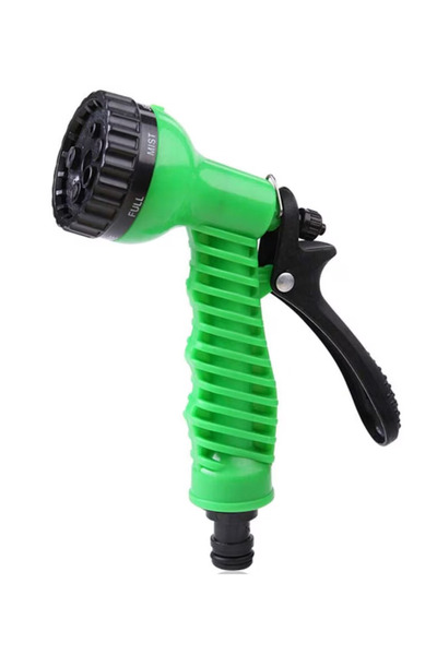 OEM Pistol de stropit 7 moduri de udare material ABS fara scurgeri negru/verde