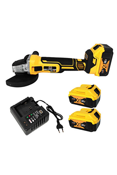 Andu Polizor unghiular (Flex) cu 2 acumulatori 36 V 5 Ah 8500 Rpm 125 mm