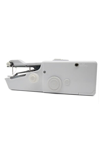 OEM Mini Portable Sewing Machine Plastic/Metal Battery Operated White