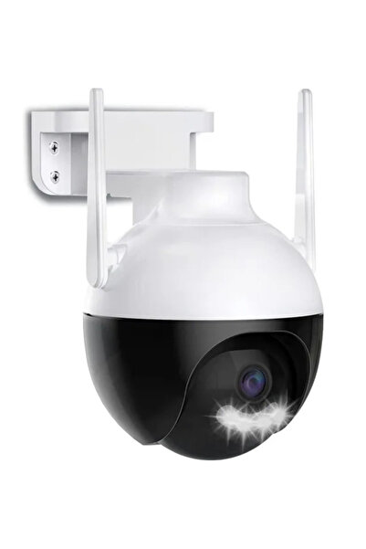 HA Smart Surveillance Camera with Wide Angle HD 4MP Round White