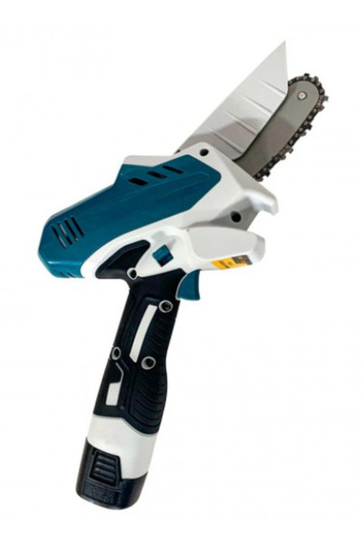 Craft-Tec Mini Fierastrau cu lant si lama 4'' Craft tec 2 acumulatori 48w ALB...