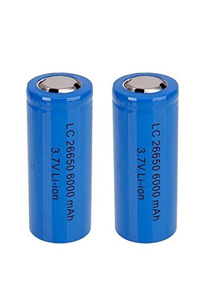 OEM Set 2 Acumulator 26650 ART FAT BLUE 6800mAH 3.7V