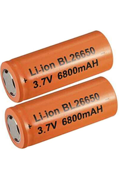 OEM Set 2 Acumulator 26650 ART FAT ORANGE 6800mAH 3.7V