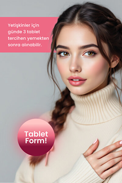 Aksu Vital Kolajen + C Vitamini & Hyaluronik Asit 60 Tablet