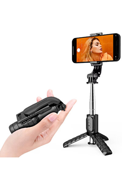 OEM Selfie stick bluetooth cu trepied mini selfie Q11 black
