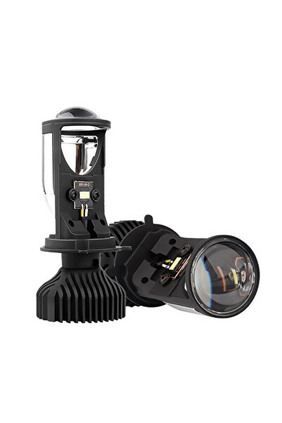 Ruan Set 2 Lampi H4 Led Y6 cu doua faze putere 90W temperatura 5500K